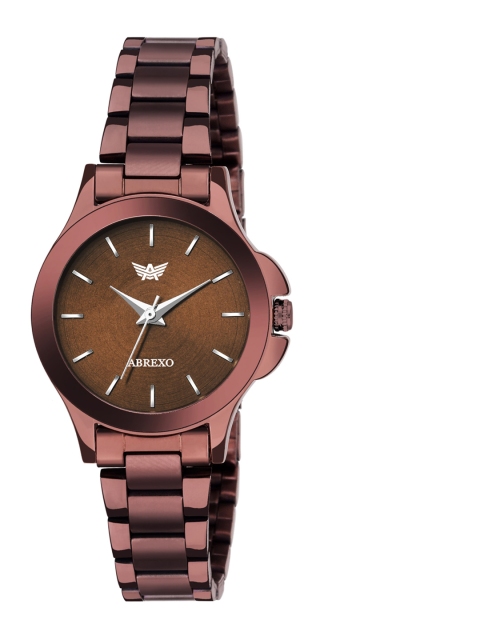 

Abrexo Women Brown Analogue Watch Abx8061