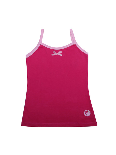 

DChica Girls Fuchsia Pink Solid Camisole