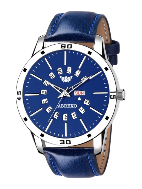 

Abrexo Men Blue Analogue Watch