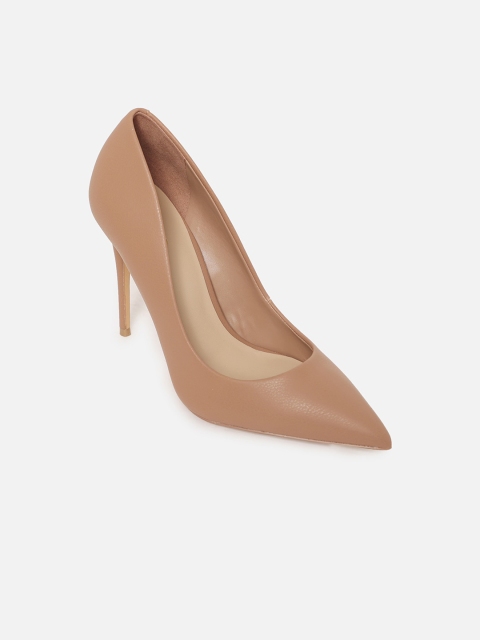 

ALDO Women Beige Solid Pumps