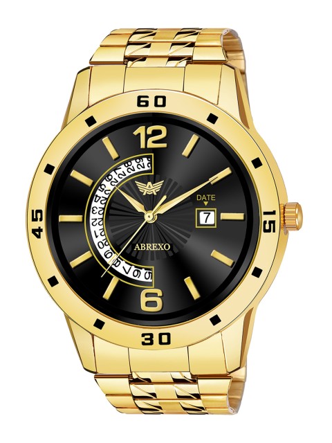 

Abrexo Men Black Analogue Watch Abx1228