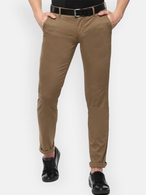 

Louis Philippe Sport Men Brown Slim Fit Solid Regular Trousers