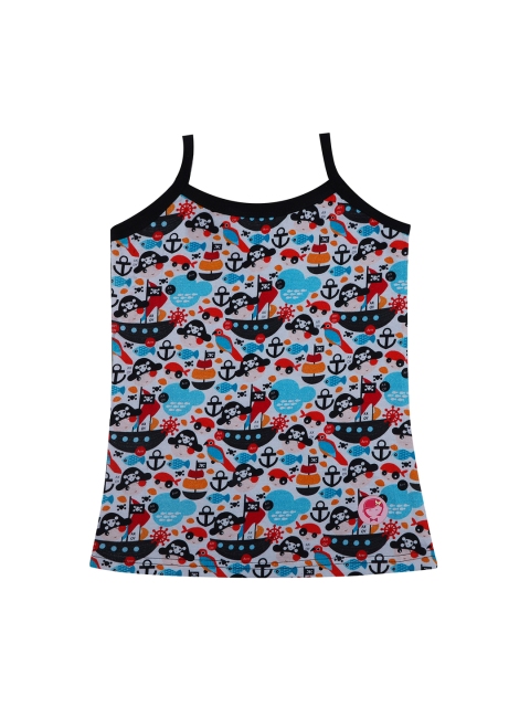 

DChica Girls Black & White Printed Camisole