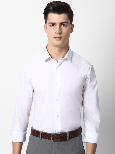 

Louis Philippe Sport Men White Slim Fit Striped Casual Shirt