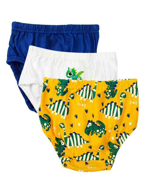 

MeeMee Infant Boys Pack Of 3 Assorted Printed Basic Briefs BSK20_1BRIEFSPK3