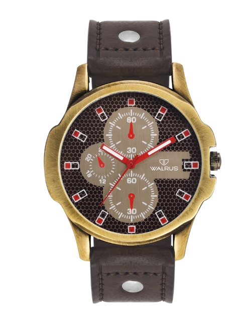 

Walrus Men Brown Analogue Watch