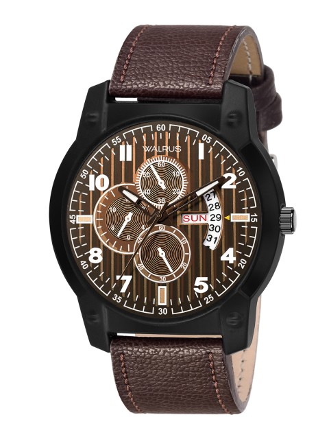 

Walrus Men Brown Analogue Watch