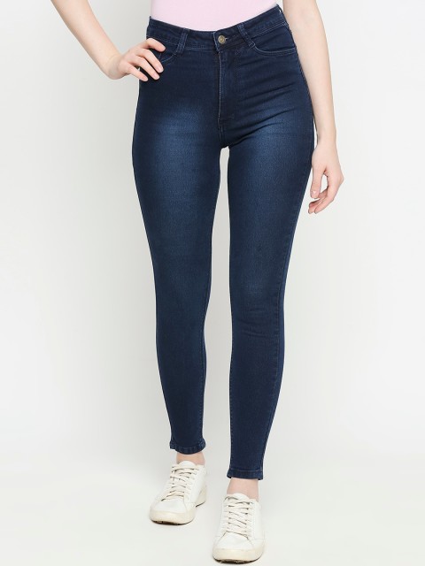 

fungus Women Blue Slim Fit High-Rise Clean Look Stretchable Jeans