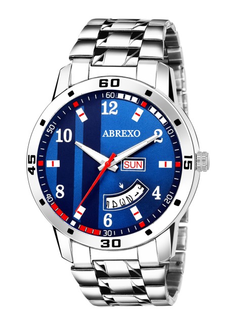 

Abrexo Men Blue Analogue Watch