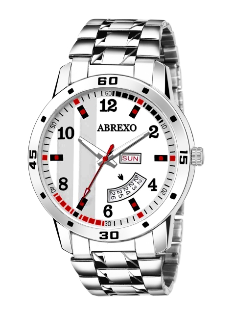 

Abrexo Men White Analogue Watch