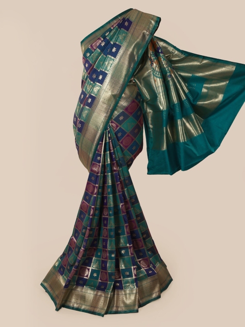 

Pothys Multicoloured Woven Design Art Silk Saree, Multi