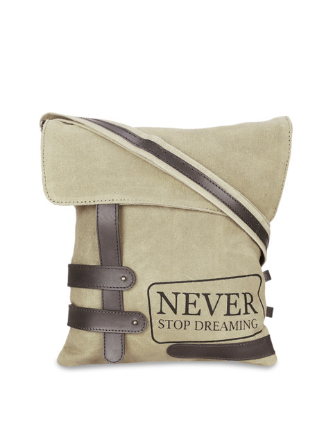

NEUDIS Beige Printed Sling Bag