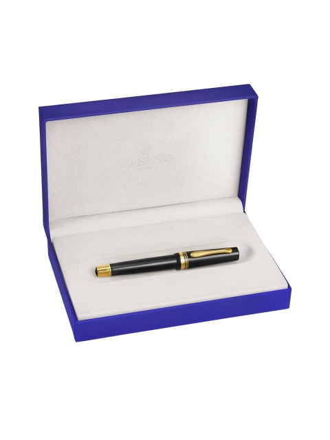 

Lapis Bard Black & Gold-Toned Classic Windsor Resin GT Roller Ball Pen
