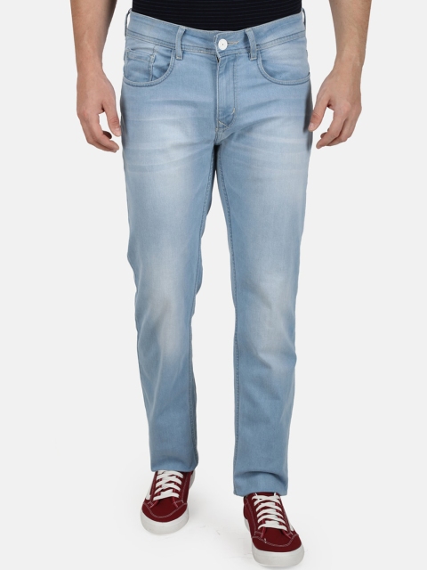 

Monte Carlo Men Blue Slim Fit Mid-Rise Clean Look Jeans