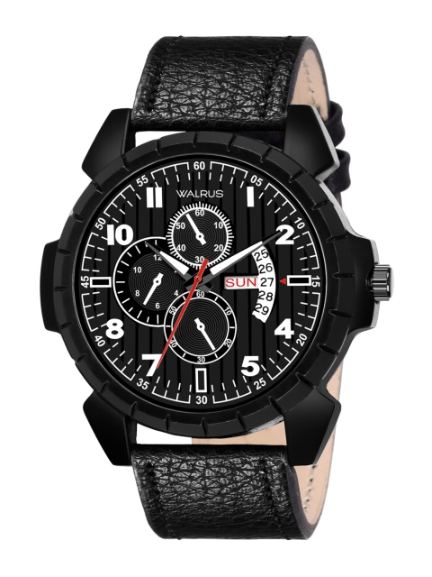 

Walrus Men Black Analogue Watch