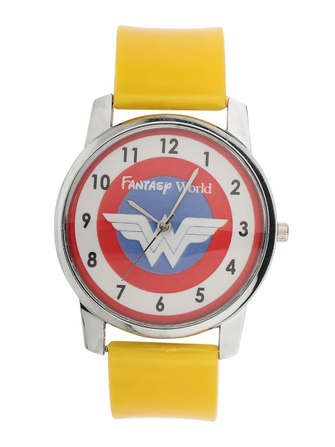 

Fantasy World Unisex Kids Yellow Analogue Watch
