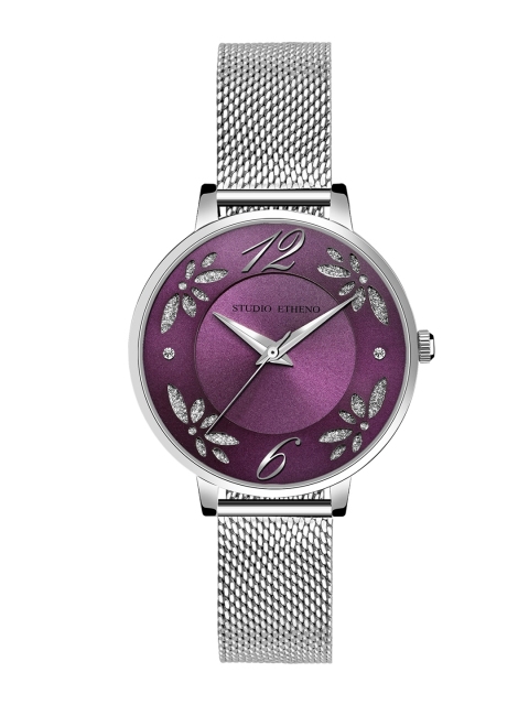 

STUDIO ETHENO Women Purple Analogue Watch LF-SS-SS-PRPL