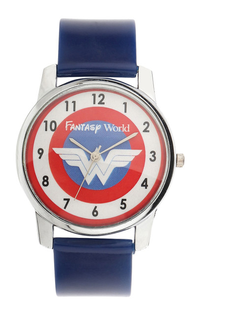 

Fantasy World Unisex Kids Blue Analogue Watch