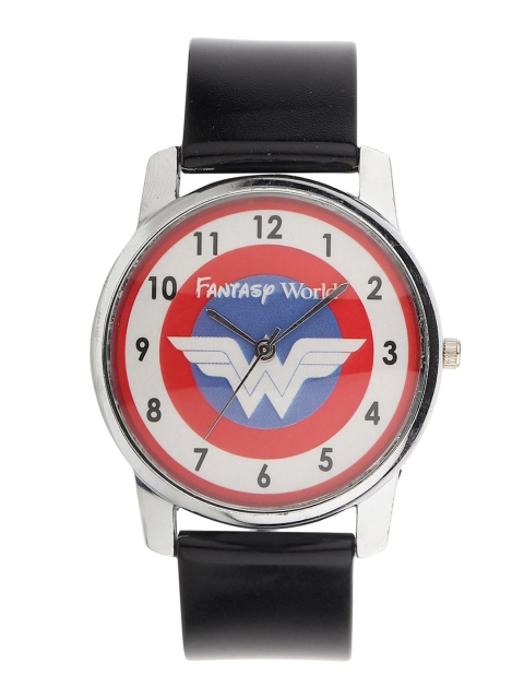 

Fantasy World Unisex Kids Black Analogue Watch