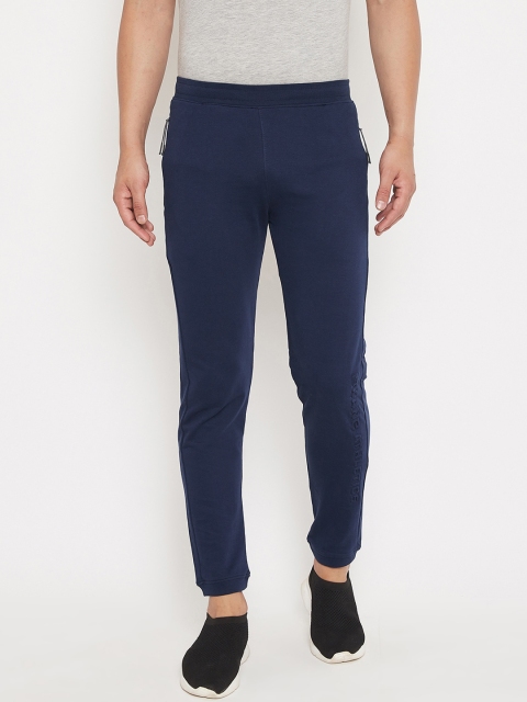 

Okane Men Blue Solid Joggers