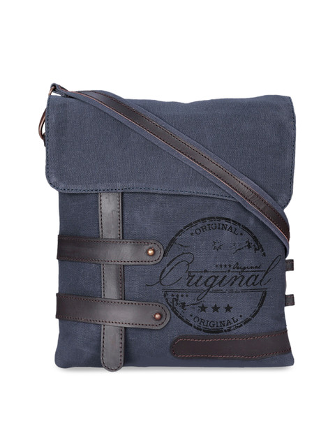 

NEUDIS Blue Solid Handheld Bag