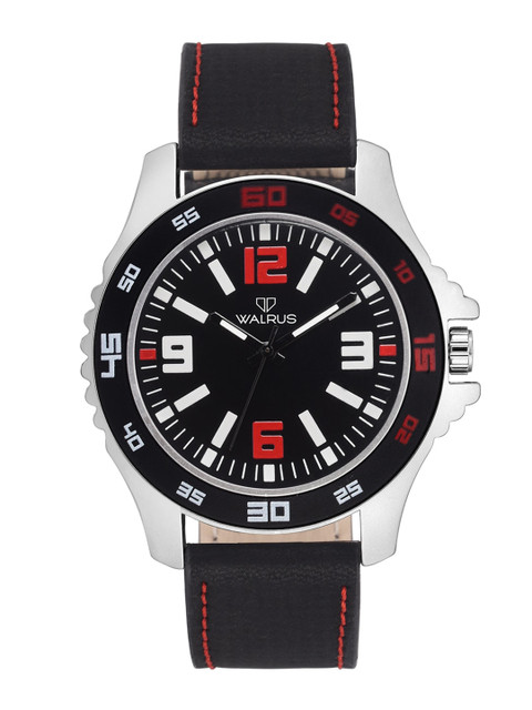 

Walrus Men Black Analogue Watch