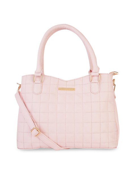 

Lapis O Lupo Pink Textured Handheld Bag