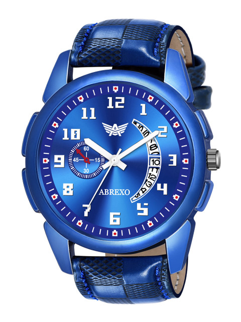 

Abrexo Men Blue Analogue Watch