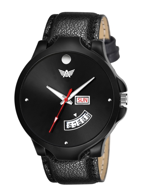 

Abrexo Men Black Analogue Watch