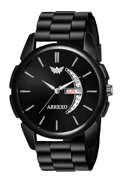 

Abrexo Men Black Analogue Watch