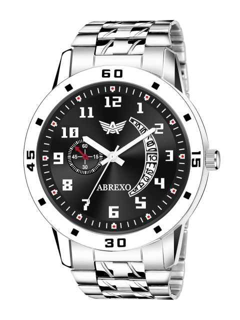

Abrexo Men Black Analogue Watch
