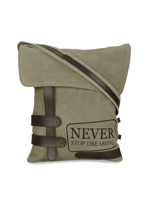 

NEUDIS Green Printed Sling Bag