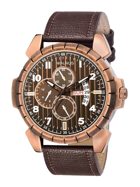 

Walrus Men Brown Analogue Watch