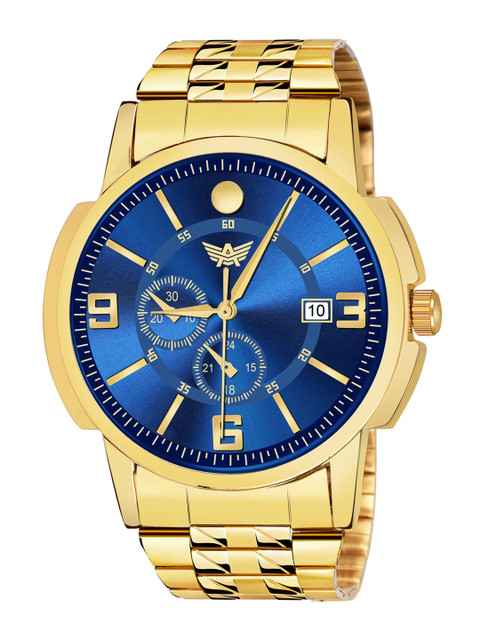 

Abrexo Men Blue Analogue Watch