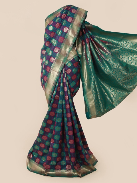 

Pothys Multicoloured Woven Design Art Silk Saree, Multi