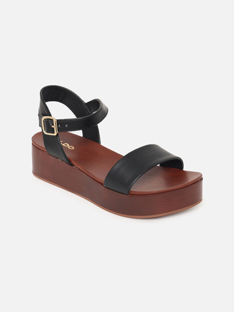 

ALDO Women Black Solid Sandals