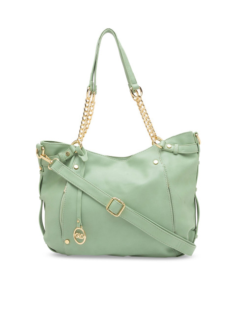

Globus Green Solid Shoulder Bag