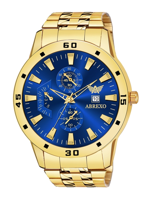 

Abrexo Men Blue Analogue Watch