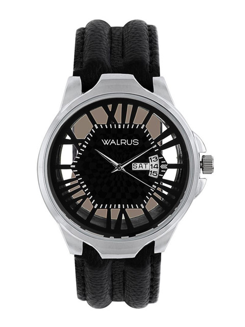 

Walrus Men Black Analogue Watch