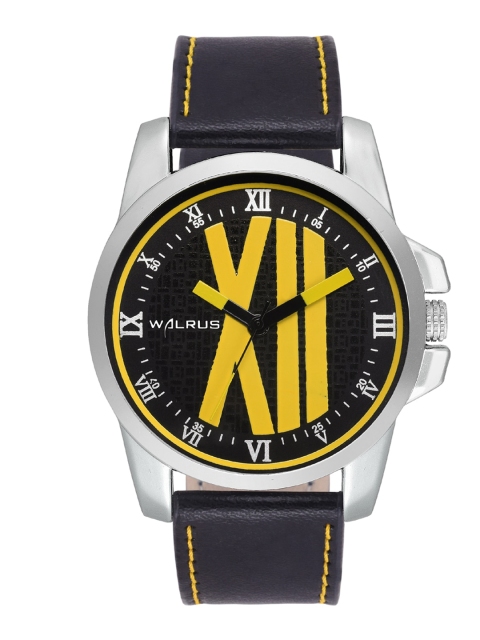 

Walrus Men Black Analogue Watch