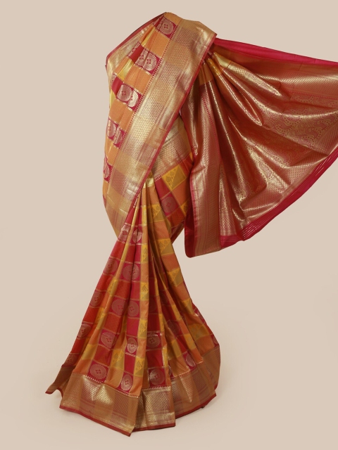

Pothys Multicoloured Woven Design Art Silk Saree, Multi