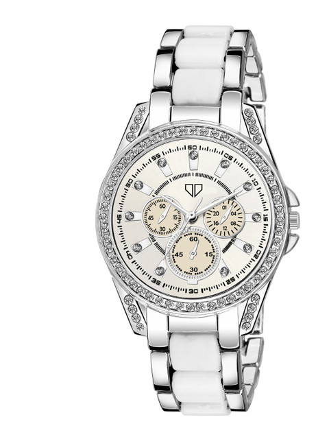 

Walrus Women White Analogue Watch WWTW-VICTORIA-XV-010107