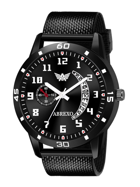

Abrexo Men Black Analogue Watch