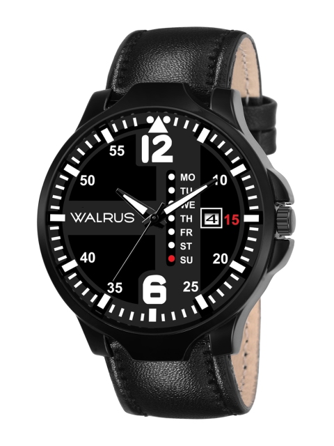 

Walrus Men Black Analogue Watch
