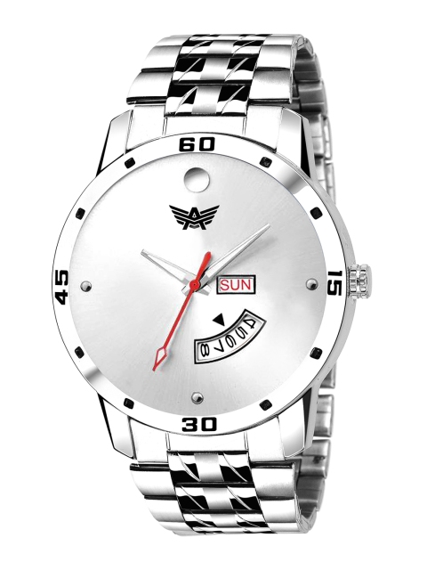 

Abrexo Men White Analogue Watch