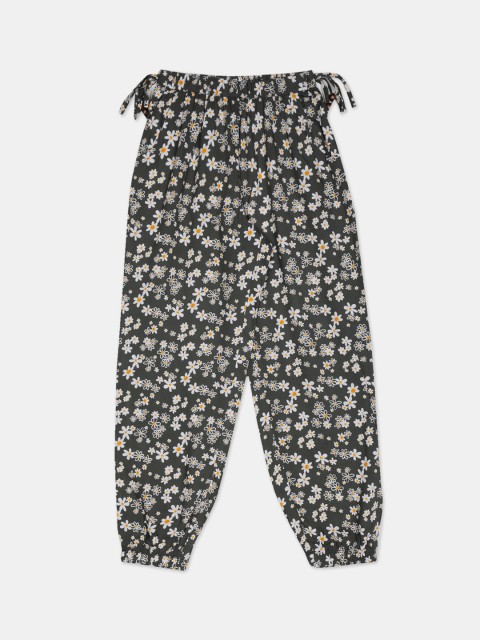 

Cherokee Girls Olive Green Regular Fit Printed Joggers