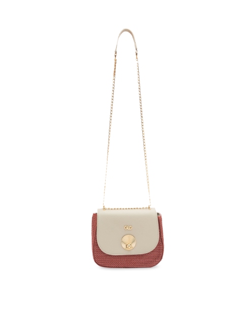 

Globus Women Maroon Solid Sling Bag
