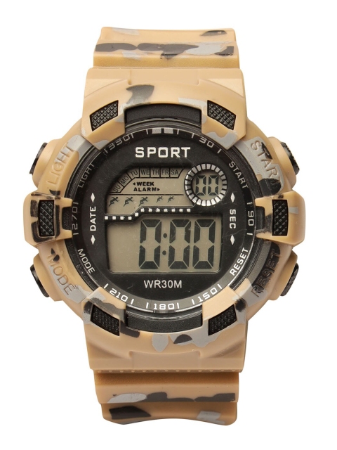 

DukieKooky Boys Grey & Beige Analogue Watch