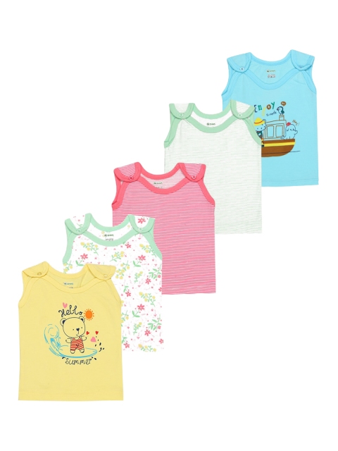 

OHMS Infant Kids Pack Of 5 Assorted Jhablas