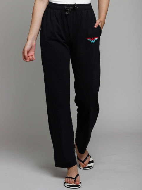 

Free Authority Women Black & Red Wonder Woman Print Cotton Lounge Pants